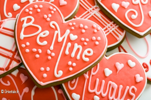 Biscuits de Saint-Valentin Biscuits de Saint-Valentin
