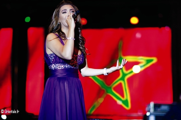 Nawal al Zoghbi au festival de Tétouan Nawal al Zoghbi au festival de Tétouan