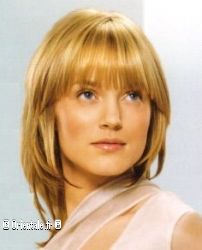Mèches sur cheveux blonds