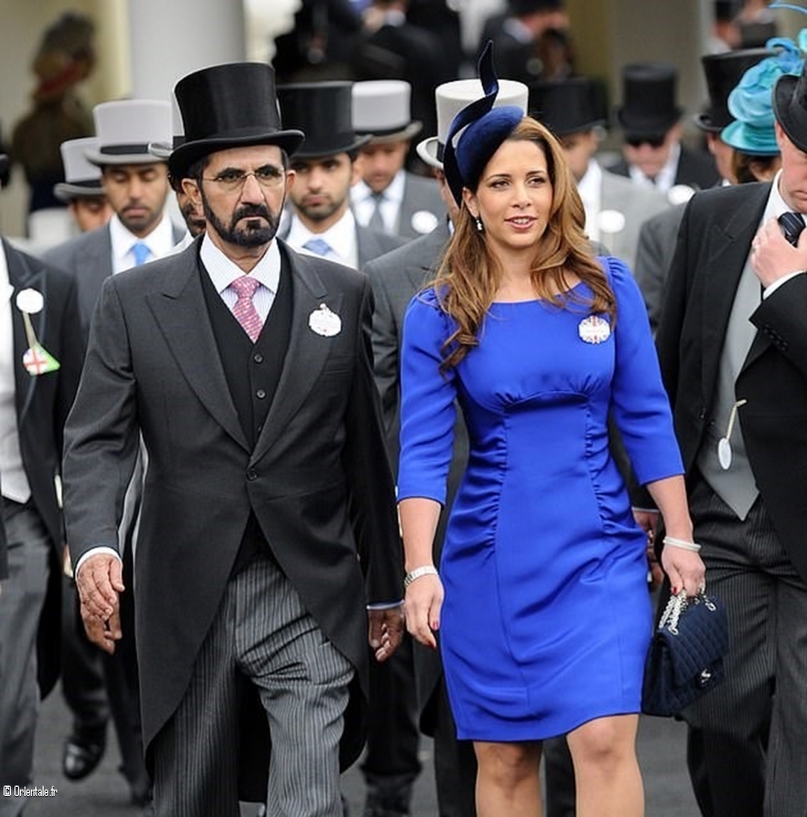 Princesse Haya avec le Cheikh