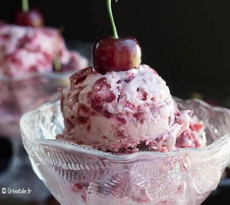 Yaourt aux cerises Yaourt aux cerises