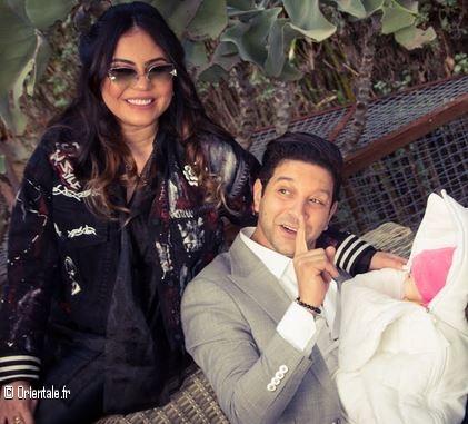 Anas el Bas avec sa fille Anas el Bas avec sa fille