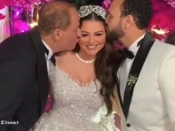 Hanady Muhanna entre son père et son mari Hanady Muhanna entre son père et son mari