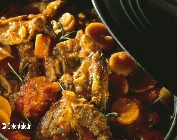Tajine de veau aux carottes Tajine de veau aux carottes