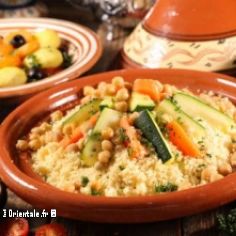 Plat de couscous