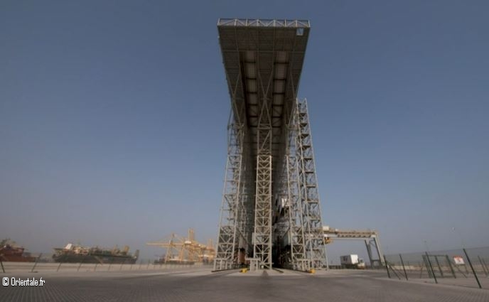 Innovation de déplacement de conteneur Jebel Ali Innovation de déplacement de conteneur Jebel Ali