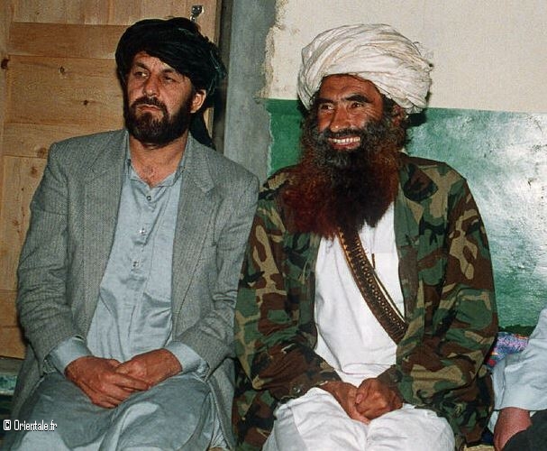 Le réseau Haqqani, ici deux représentants dont Sirajuddin Haqqani Le réseau Haqqani, ici deux représentants dont Sirajuddin Haqqani
