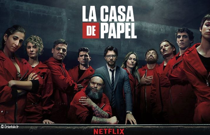 La Casa de Papel diffusée sur Netflix La Casa de Papel diffusée sur Netflix