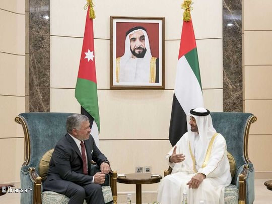 Mohammed Ben Zayed et Le Roi Abdallah Mohammed Ben Zayed et Le Roi Abdallah