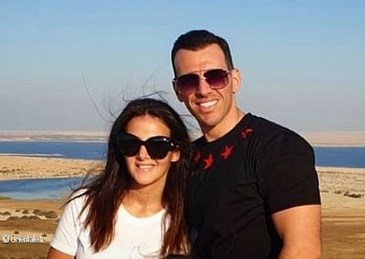 Donia Samir Ghanem en voyage avec son mari Donia Samir Ghanem en voyage avec son mari
