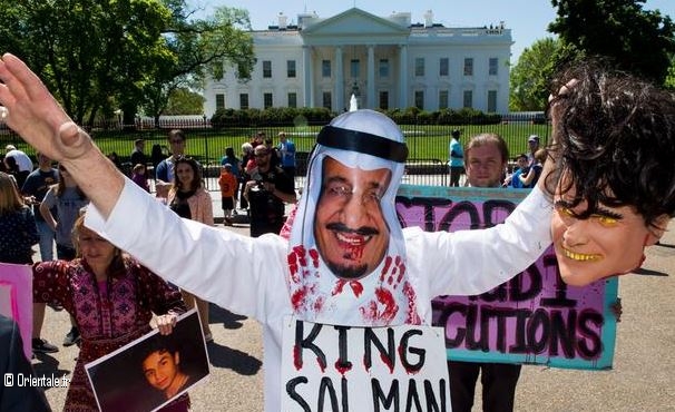 Manifestations contre les condamnations à mort en Arabie saoudite, devant la Maison Blanche, USA. Manifestations contre les condamnations à mort en Arabie saoudite, devant la Maison Blanche, USA.