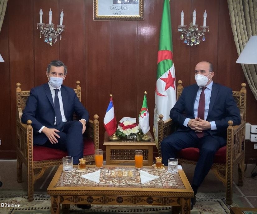 Le ministre Darmanin reçu par le ministre Merad Le ministre Darmanin reçu par le ministre Merad