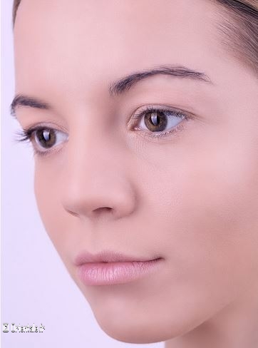 Femme visage nu Femme visage nu
