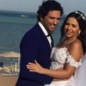Hassan El Raddad et Amy Samir-Ghanem le jour de leur mariage Hassan El Raddad et Amy Samir-Ghanem le jour de leur mariage