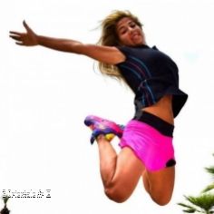 Une fille libanaise sportive