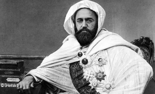 L'émir Abdelkader en 1852 à Damas L'émir Abdelkader en 1852 à Damas