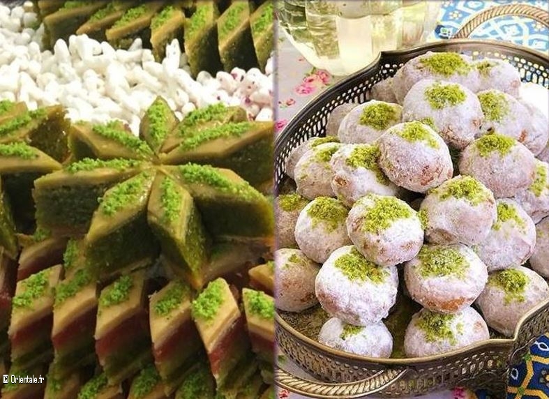 Baklavas et Ghottab iraniens