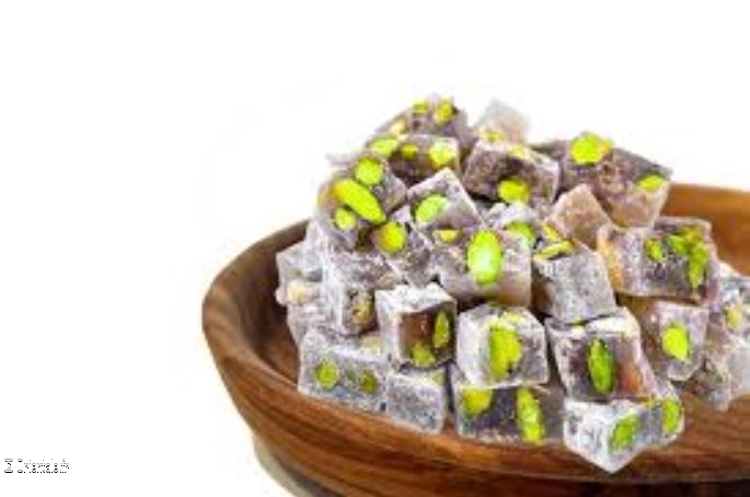 Loukoum turcs aux pistaches Loukoum turcs aux pistaches