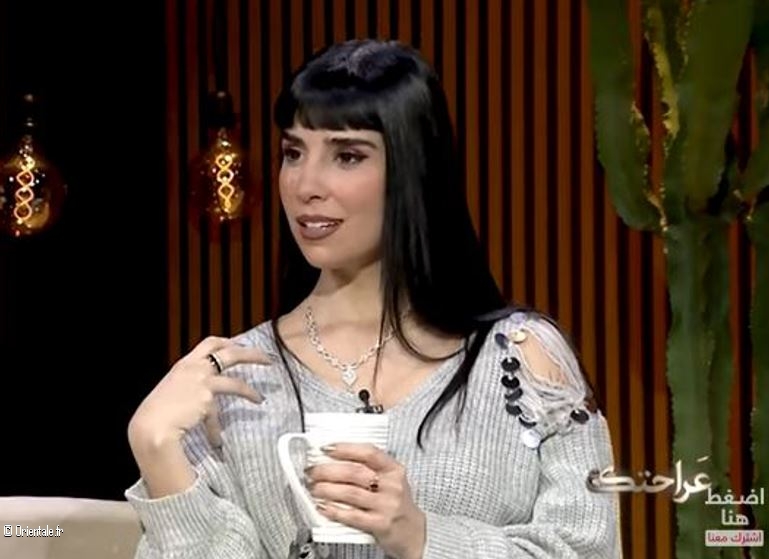 Zeina Makki lors de l'émission Zeina Makki lors de l'émission