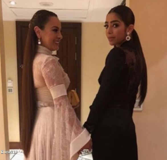 Sherihan et sa fille Sherihan et sa fille