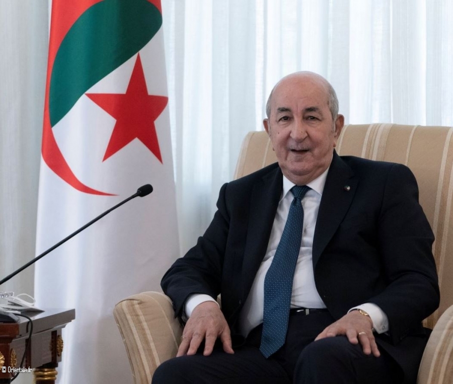 Le Président algérien Abdelmadjid Tebboune Le Président algérien Abdelmadjid Tebboune