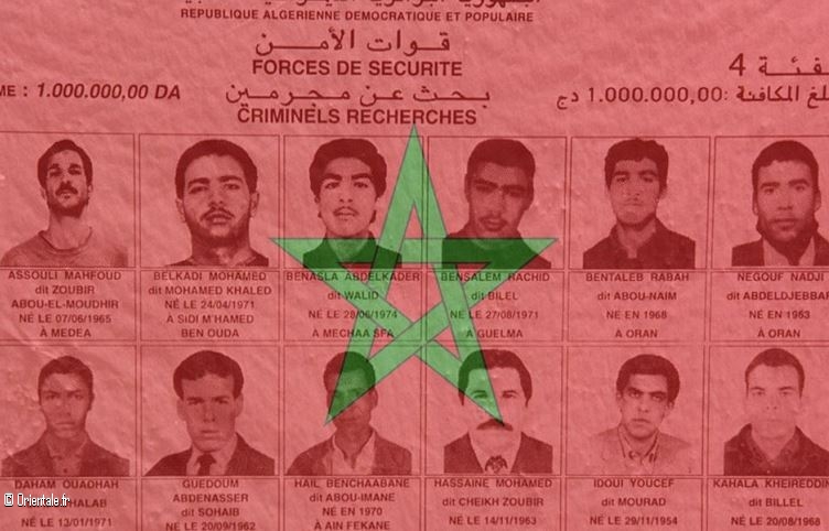 Terroristes islamistes recherchés par l'Algérie, 1999 Terroristes islamistes recherchés par l'Algérie, 1999