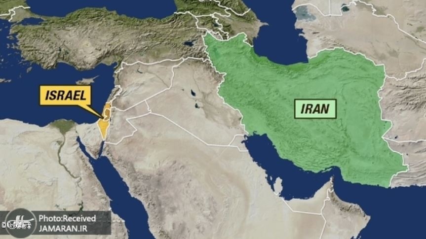 Carte Israël et l'Iran Carte Israël et l'Iran